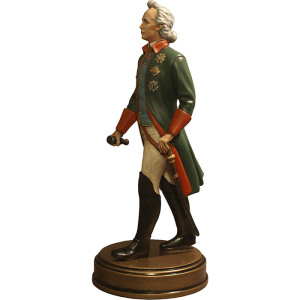 Suvorov gift set with book and statuette